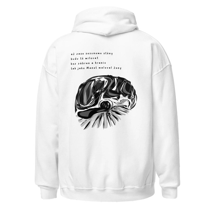 Vylité emoce White Hoodie product image (1)