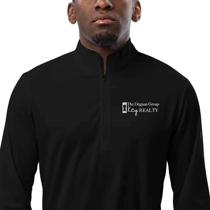 Quarter-Zip Pullover Dark with Light Logo product image (1)