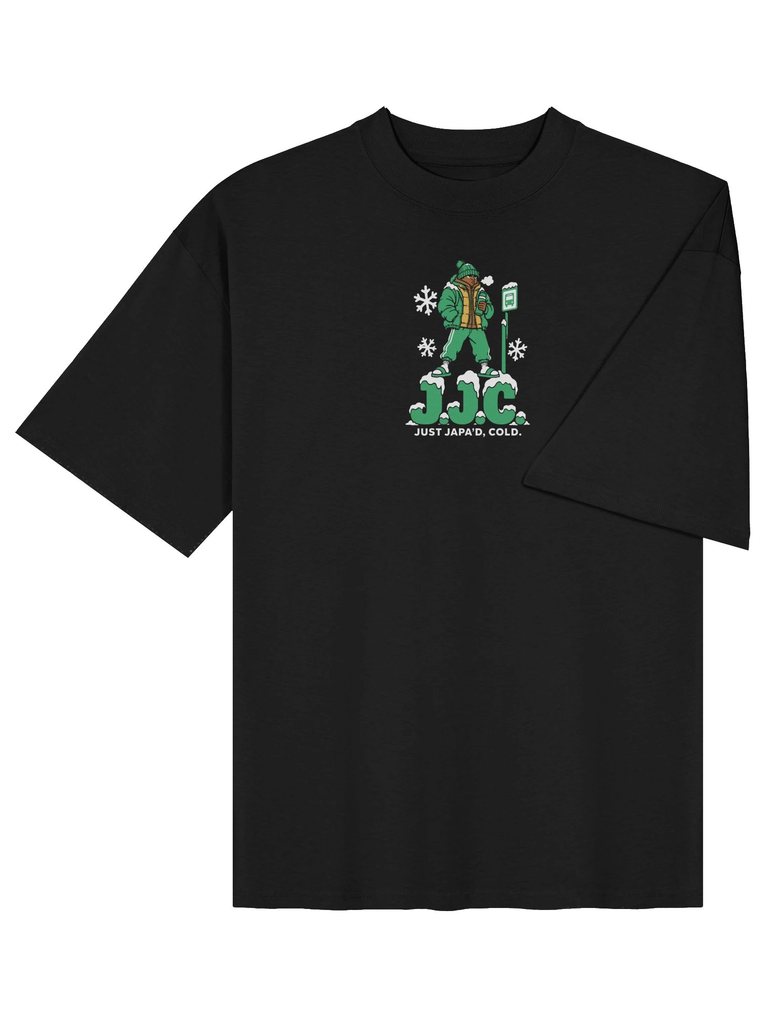 J.J.C. Just Japa'd, Cold. (Oversized tee) product image (4)