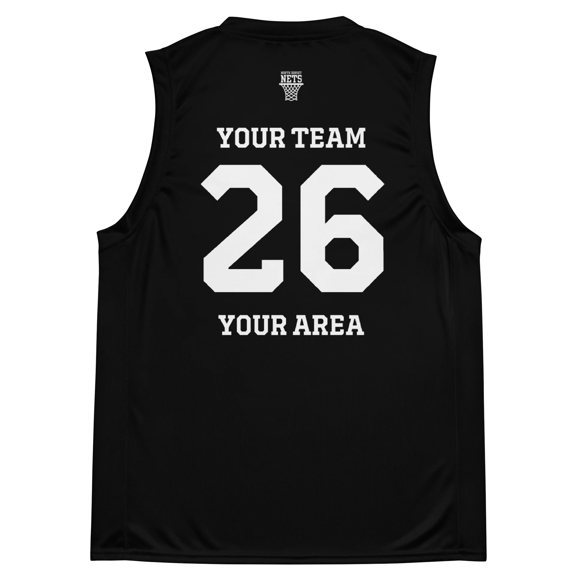 North Dorset Nets Basketball Jersey product image (4)