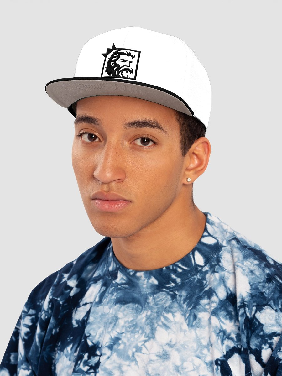 LAF Otto Wool Snapback Cap (White) product image (6)