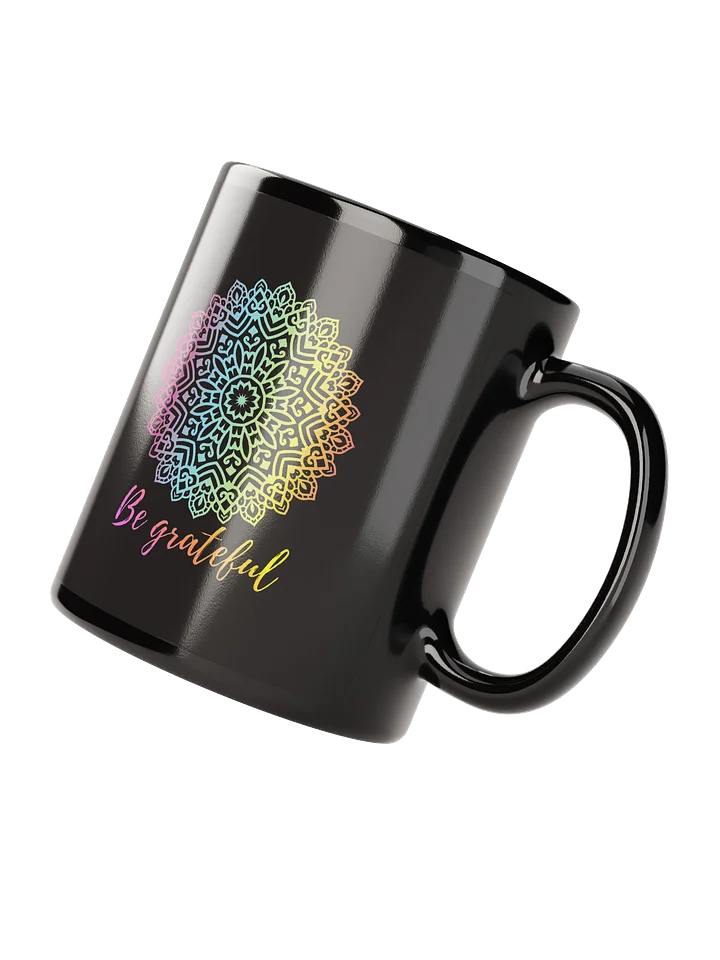 ''Be grateful'' mandala mug product image (3)