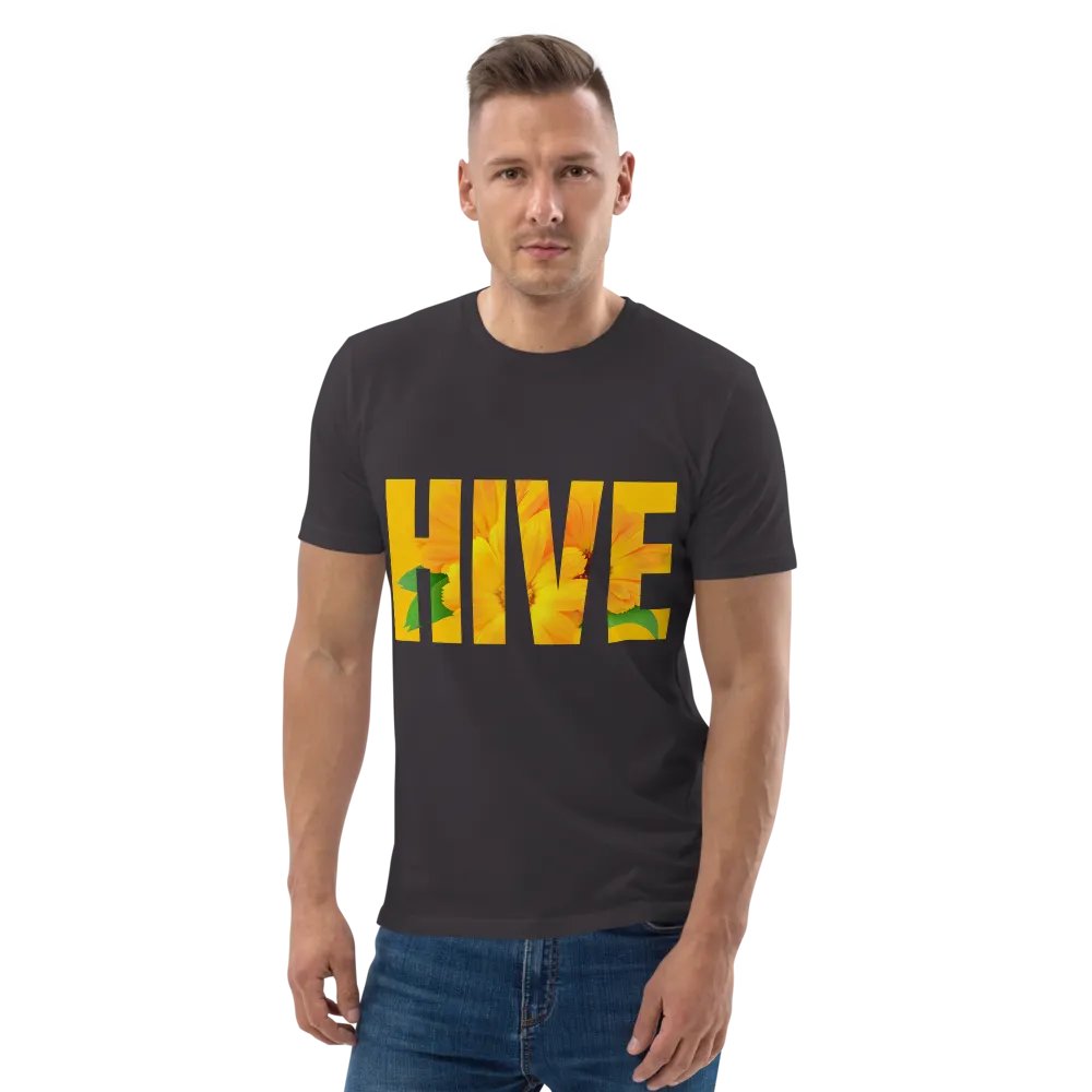 Floral HIVE Organic Tee - 100% cotton product image (172)