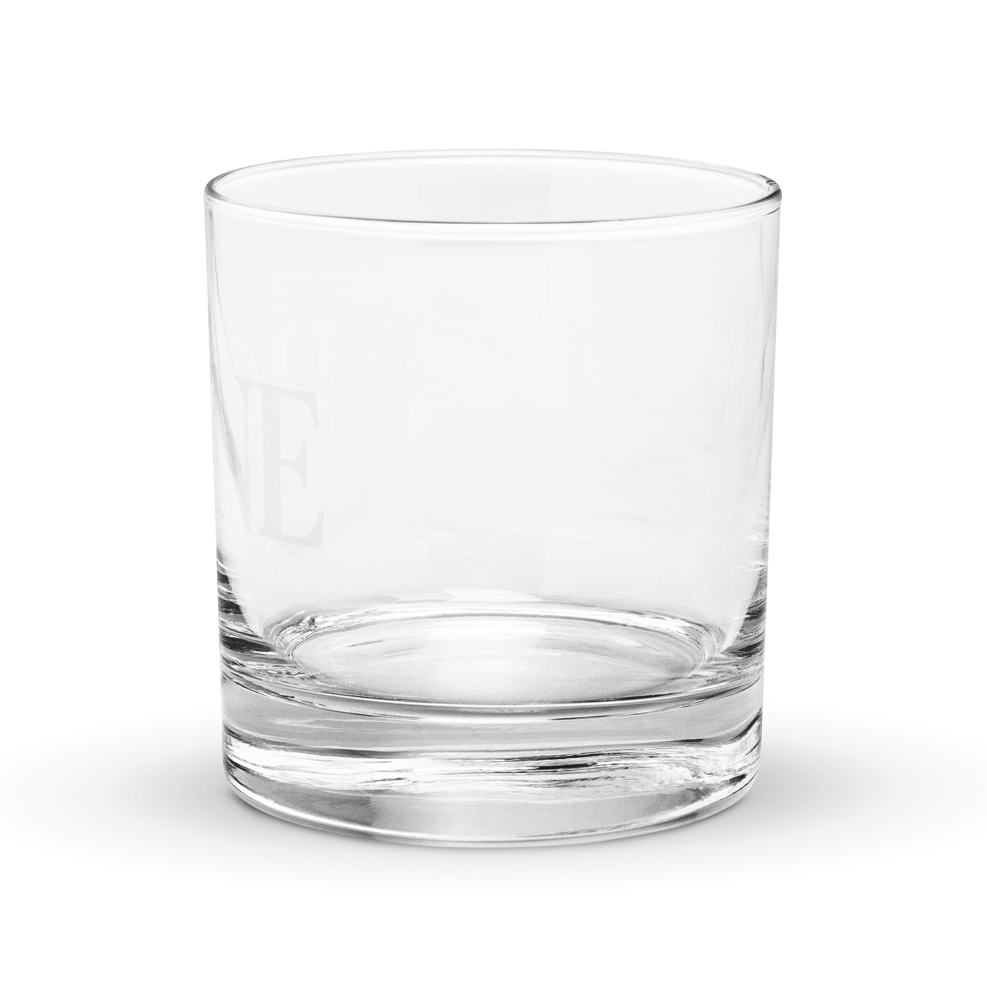 Ryker Boone "Whiskey Weather" Rocks Glass (White Logo) product image (2)