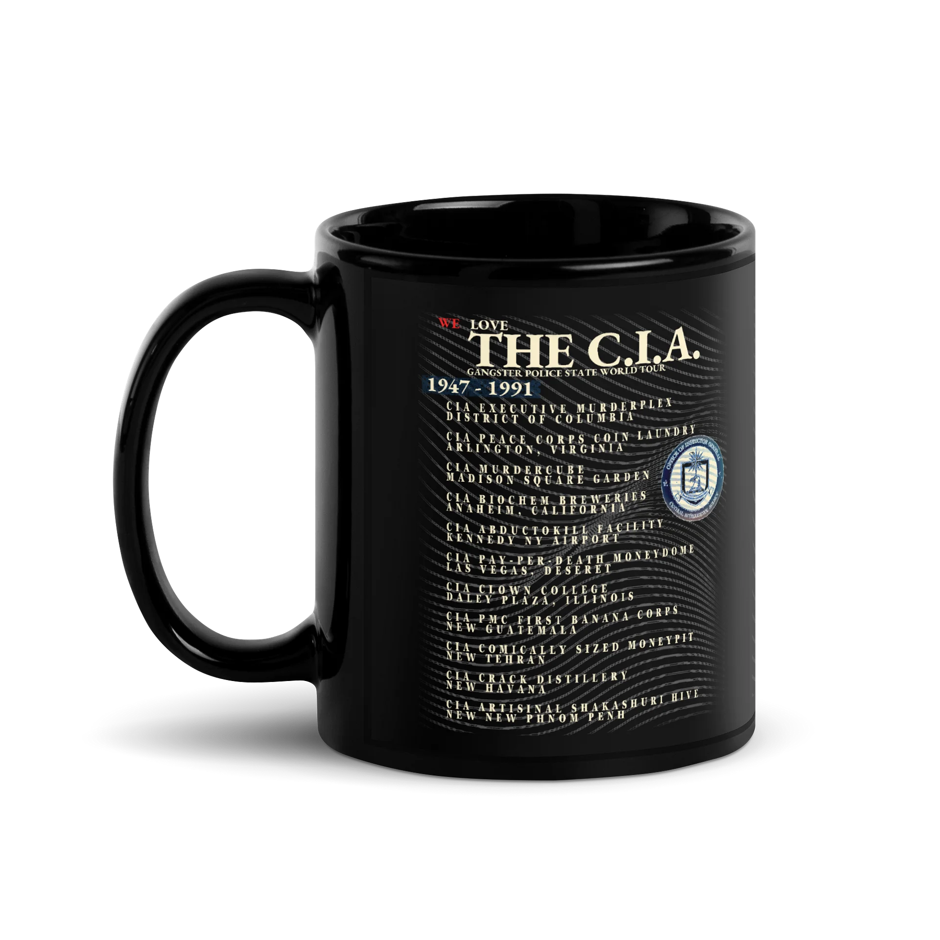 CIA Glowie Naomi Kennedy Mug - 2nd Edition product image (9)