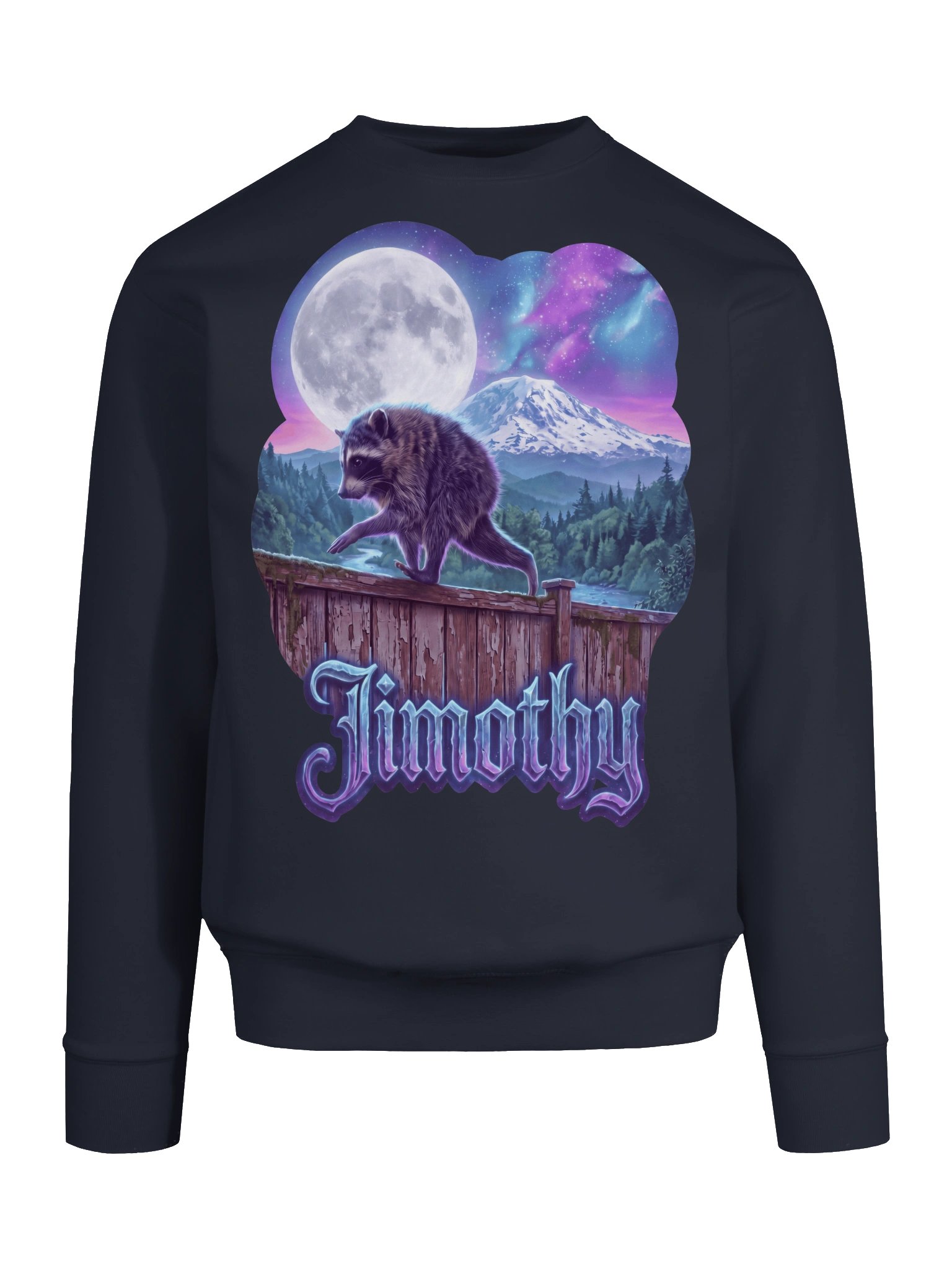 Jimothy's Moonlit Mountain Wanderer Sweatshirt product image (6)