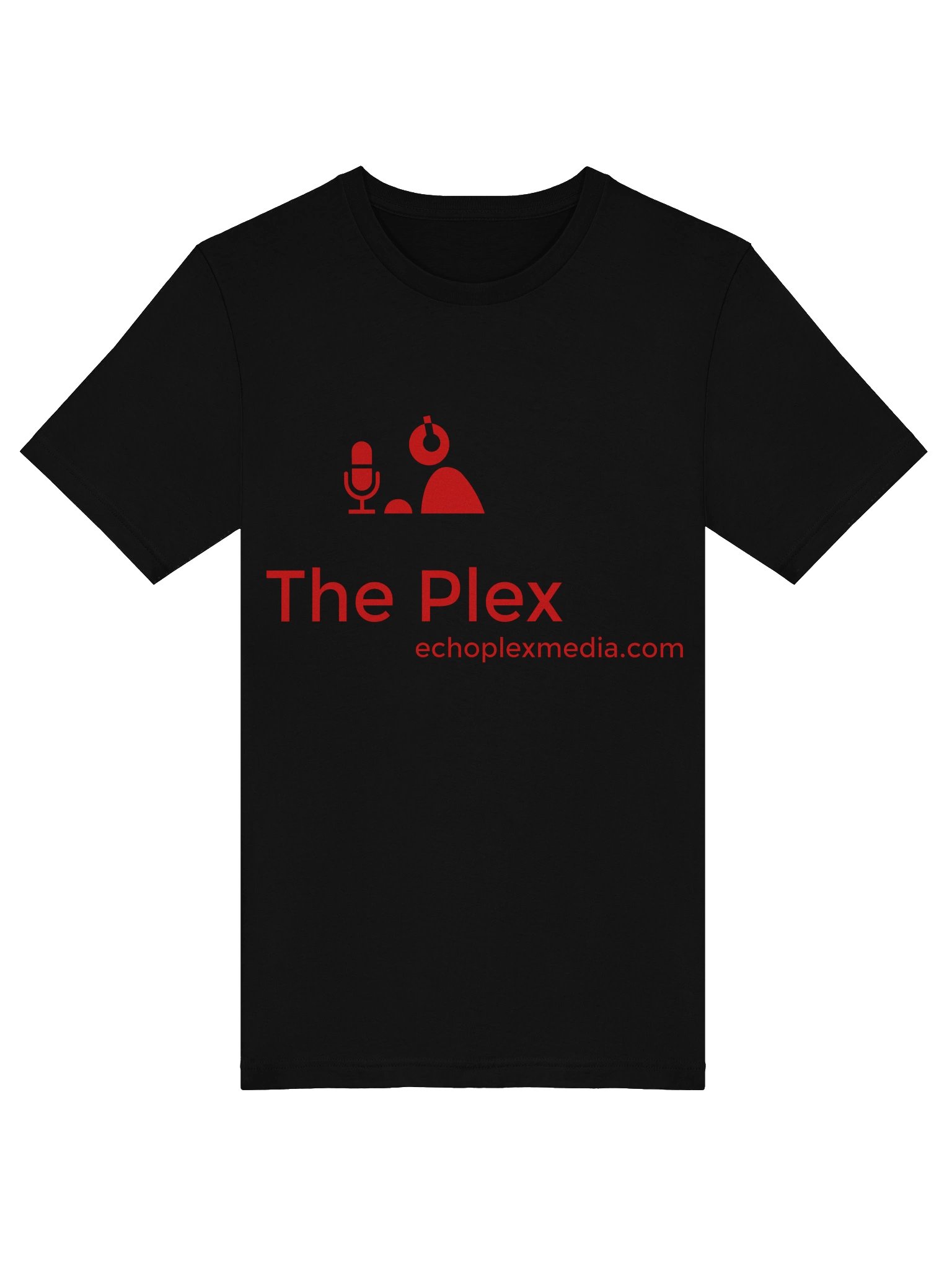 The Plex Podcast Logo Red On White Or Black product image (9)