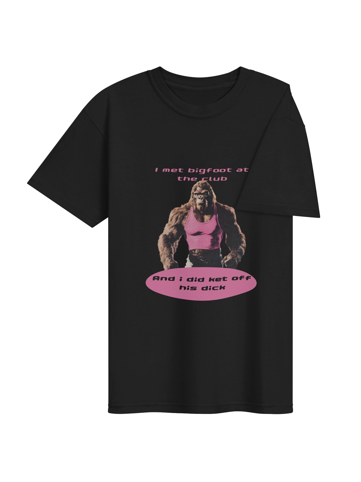 Bigfoot t-shirt product image (4)