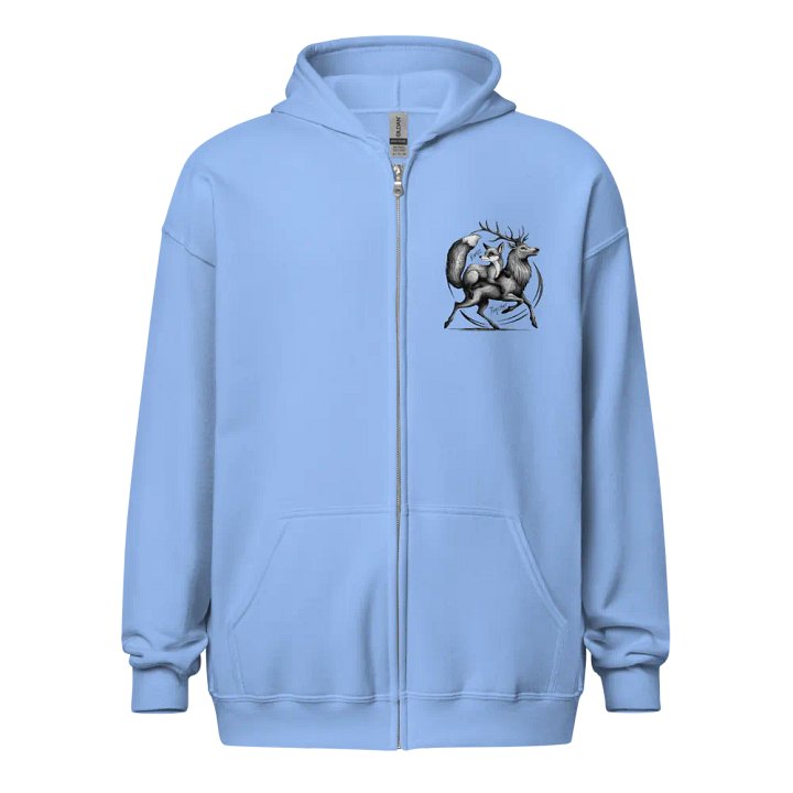 Always Together Iconic Vixen and Stag Back Print Zippy Hoodie product image (3)