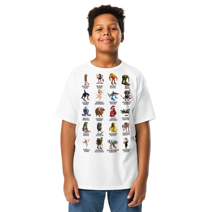 Funny Italian Brainrot Kids' Tee product image (6)