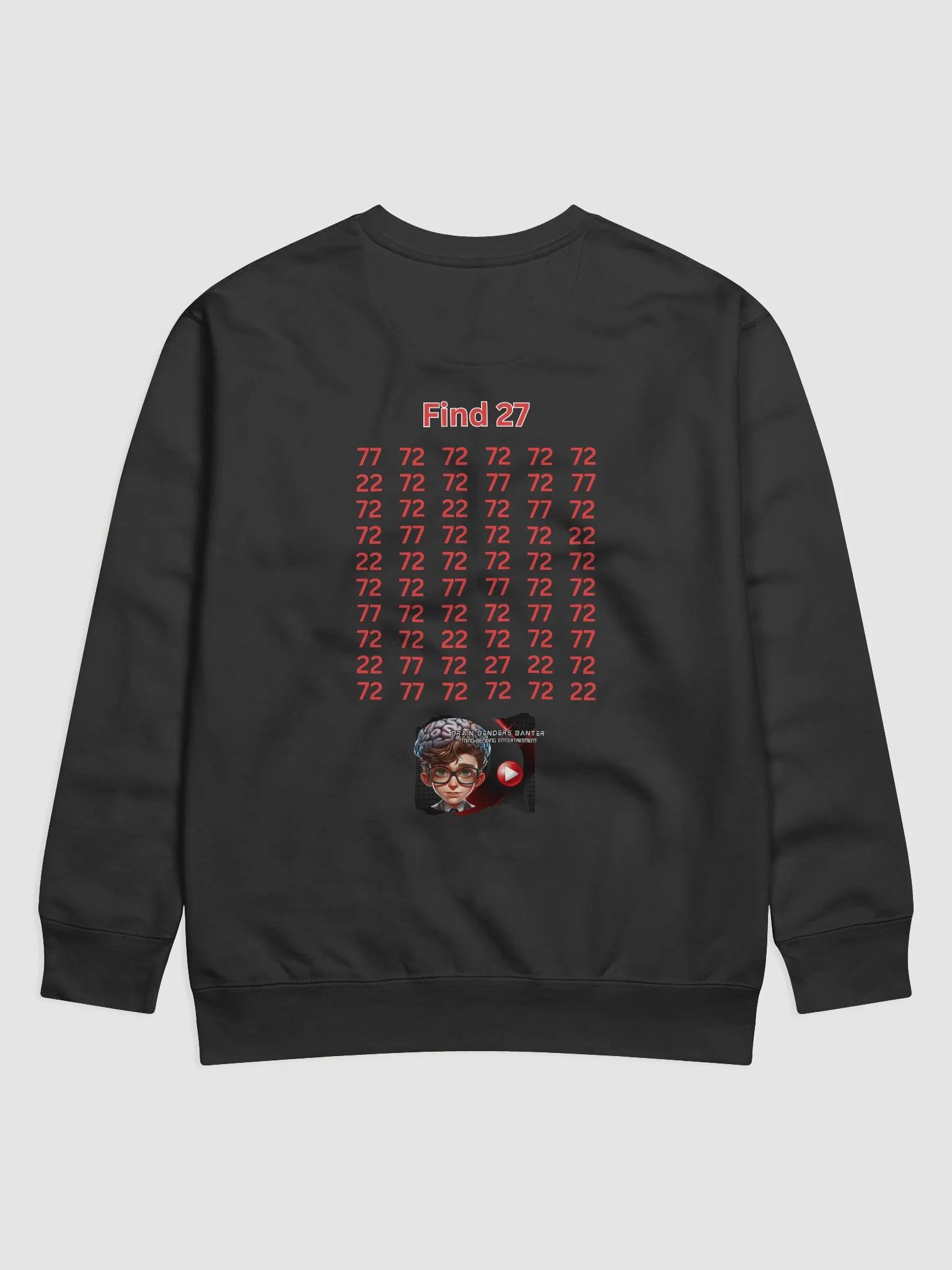 BBB Number Ninja Puzzle Sweatshirt product image (2)