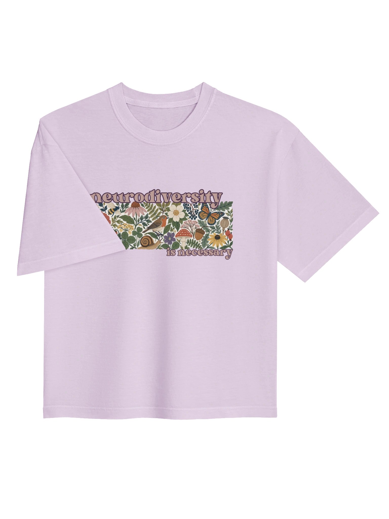 Neurodiversity Is Necessary - Boxy Tee product image (3)
