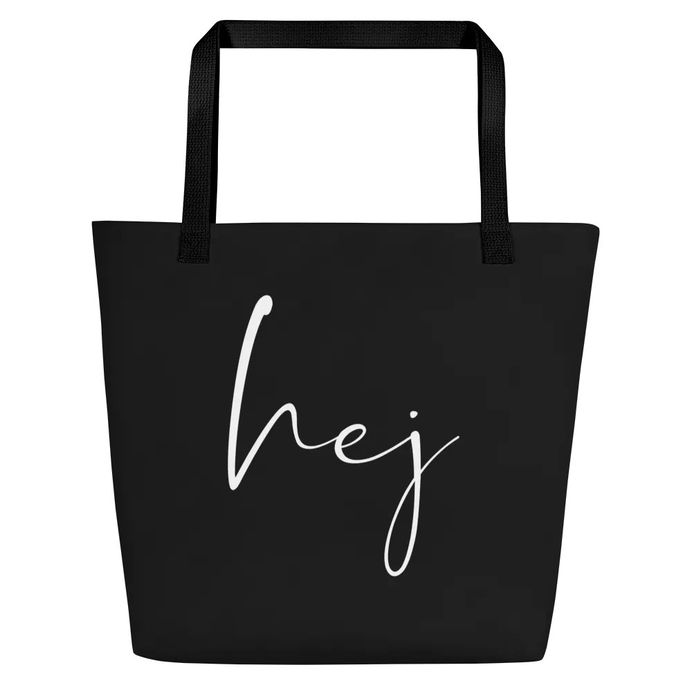 Hej - Scandi Classic Tote Bag with Butterfly Pocket product image (1)