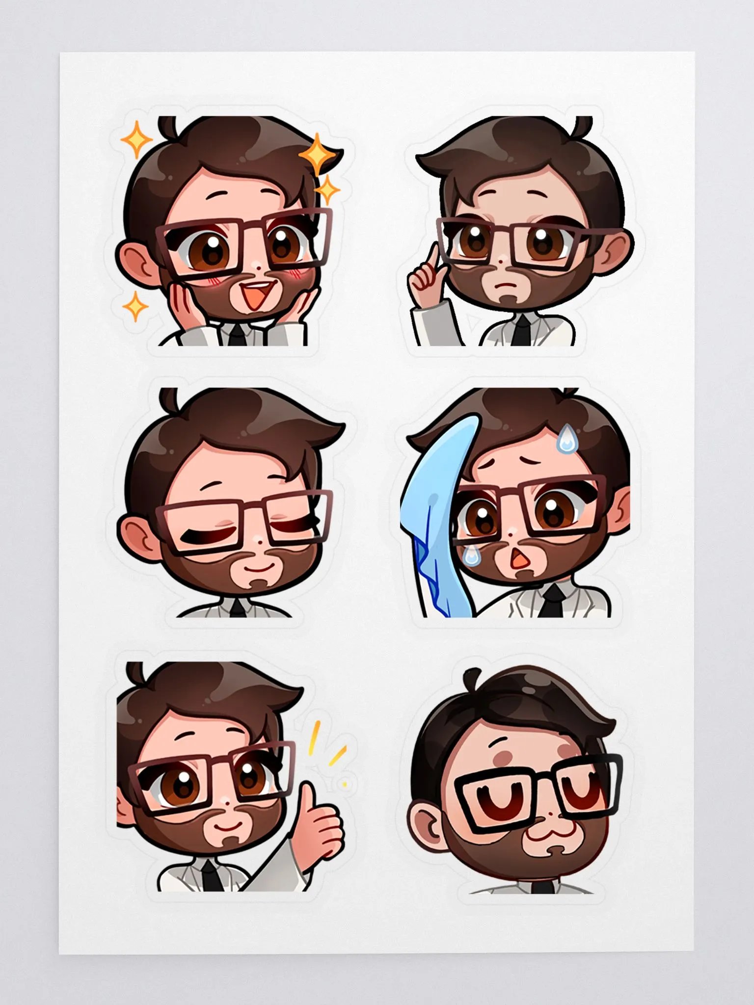 spectrumbranch emote sticker sheet 2 product image (3)