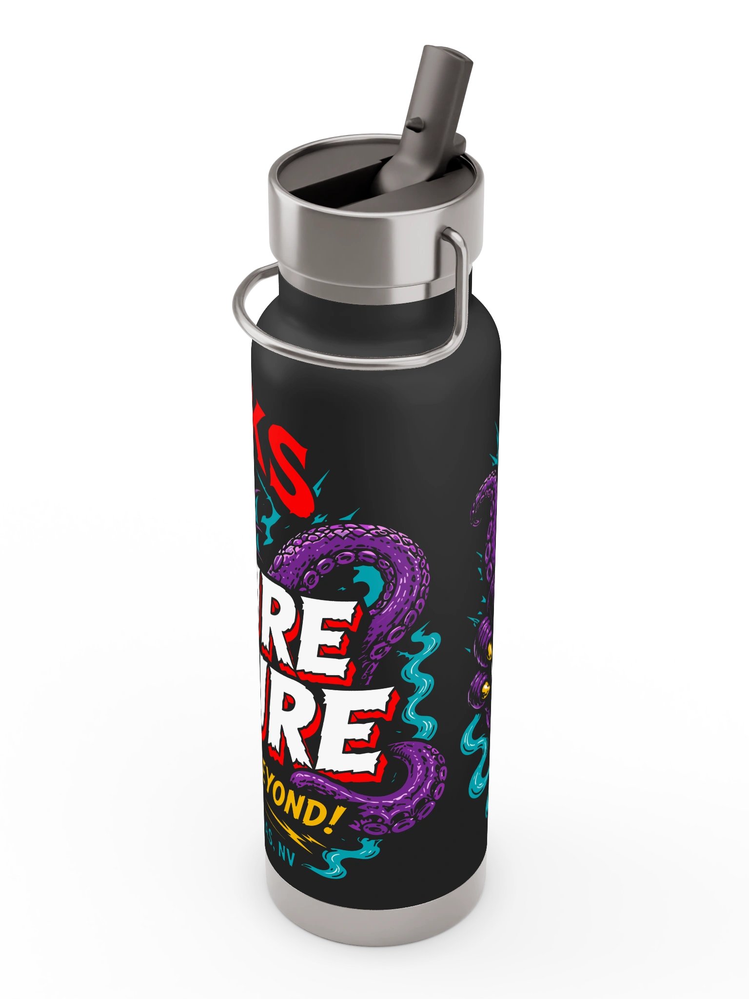 Creature Feature Insulated Bottle with Straw Lid product image (3)