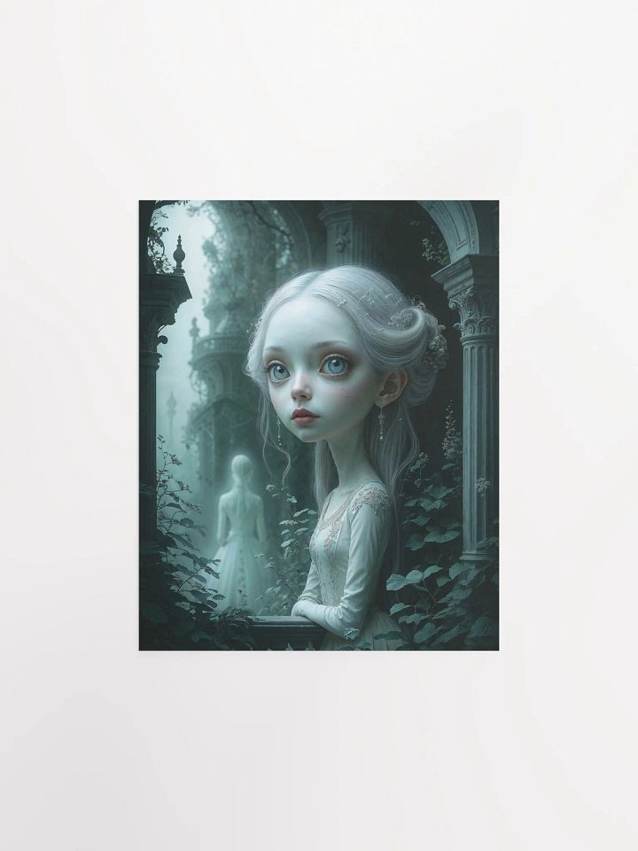 Haunted Porcelain Gaze Matte Poster product image (6)