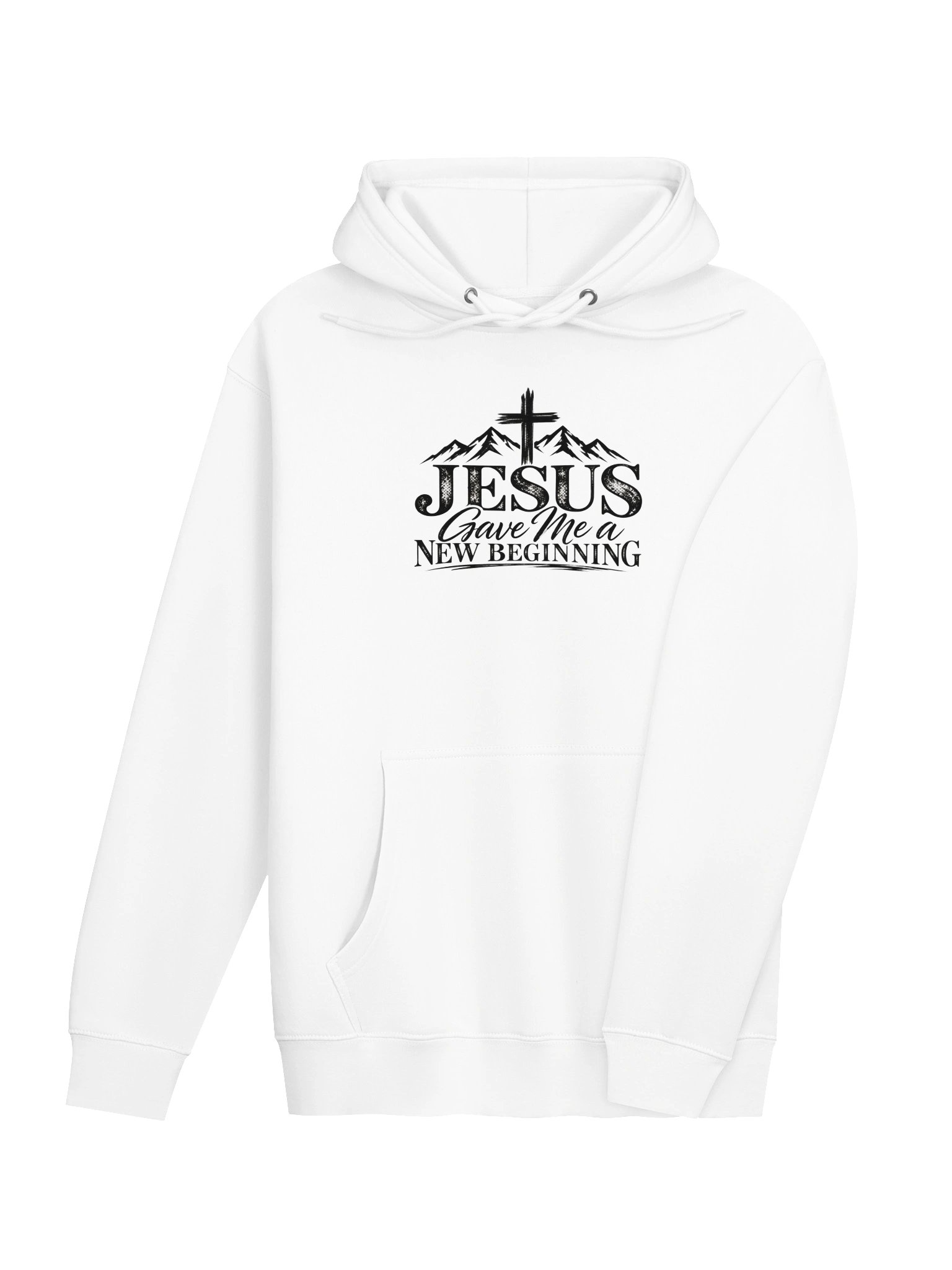 Jesus Gave Me a New Beginning | Christian Faith Hoodie product image (28)