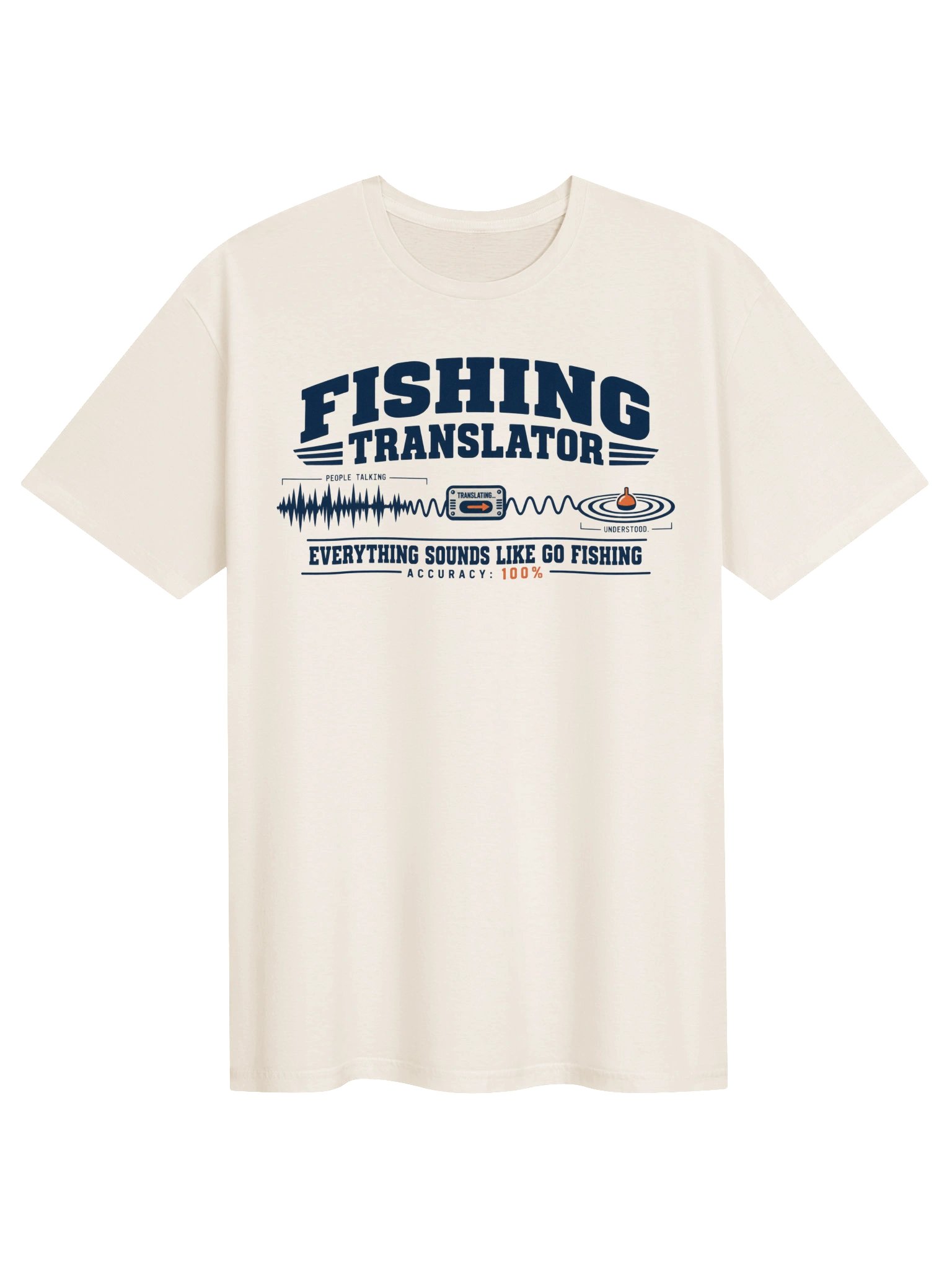 Fishing Translator T-Shirt product image (1)