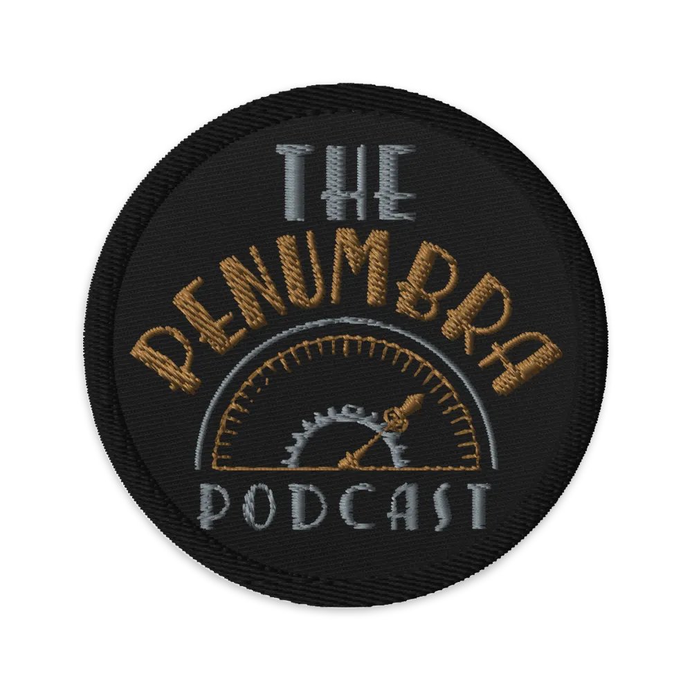 The Penumbra Podcast Embroidered Patch product image (1)
