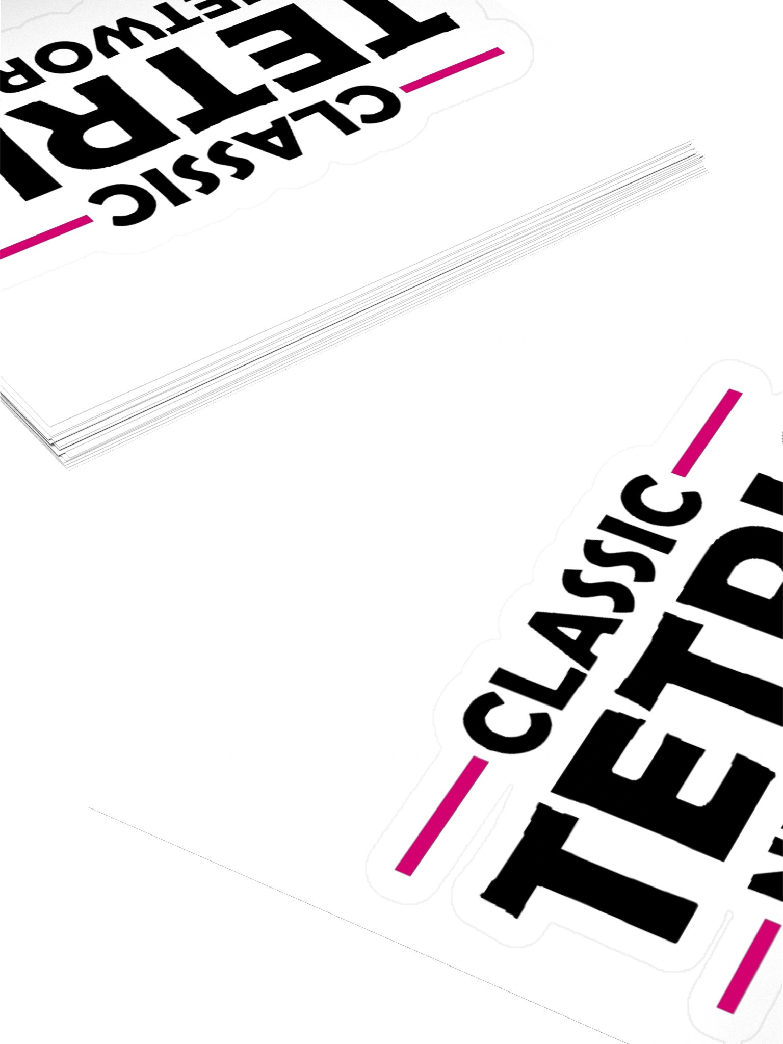 CTN Stickers (white) product image (10)