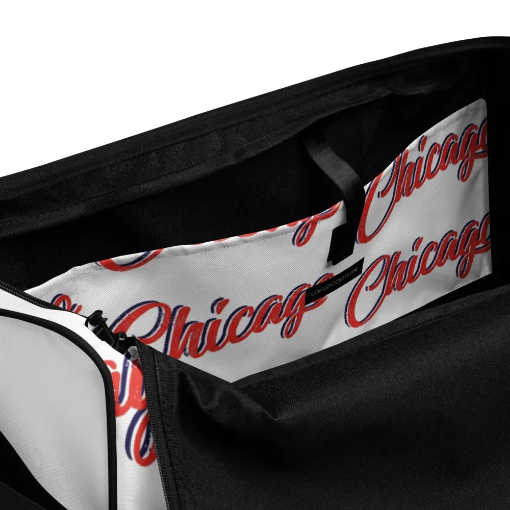 Chicago Retro All-Over Duffle Bag product image (10)