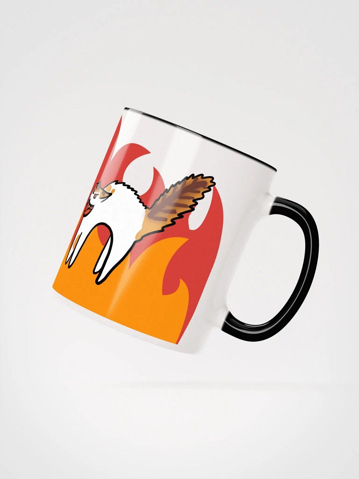Spicy Emote Fires of Heck Ceramic Mug product image (2)
