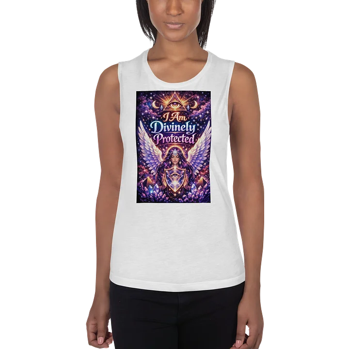 Divine Protection Affirmation -Flowy Tank product image (1)