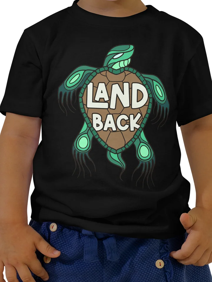 Land Back Turtle | Toddler T-Shirt product image (1)