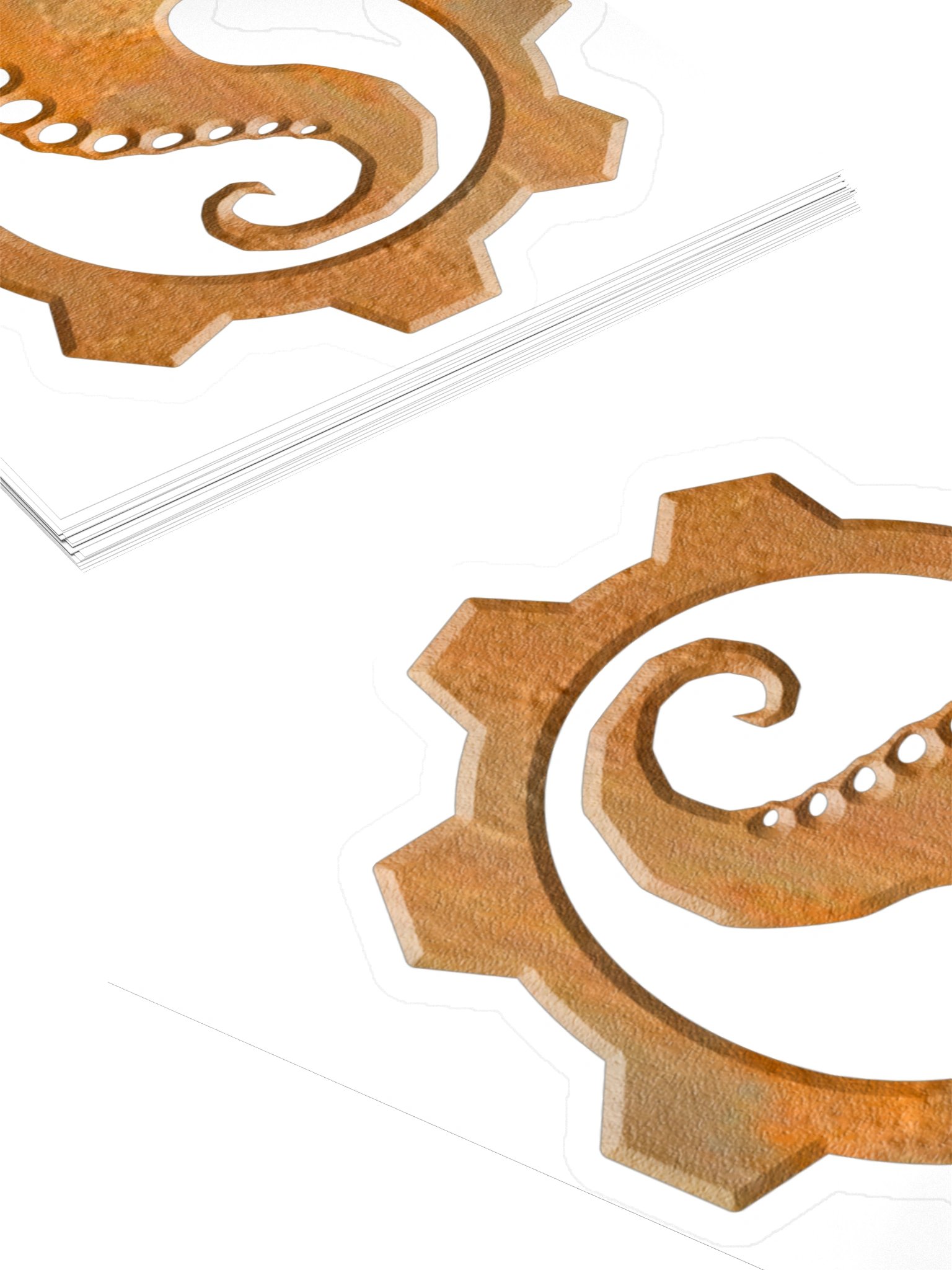 Rusty Sauerworks Logo Sticker product image (8)