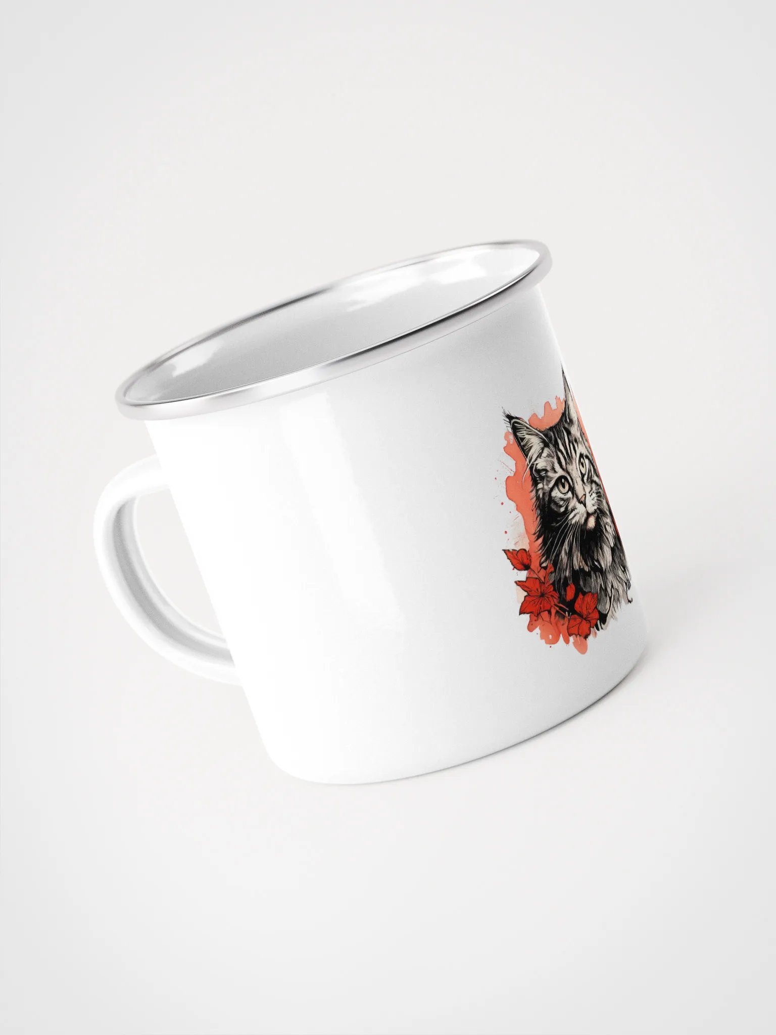 Feline Fantasy Enamel Mug product image (2)