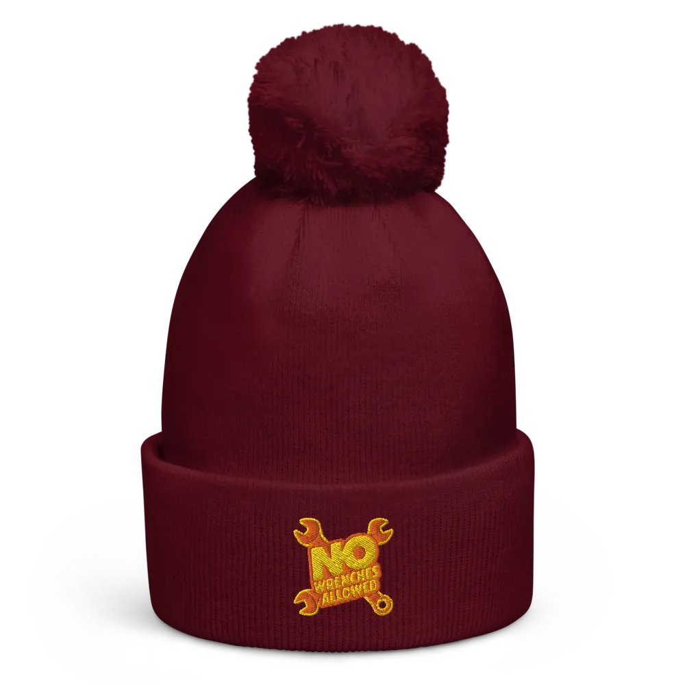 #NoWrenchesAllowed Pom-Pom Toque/Beanie product image (1)