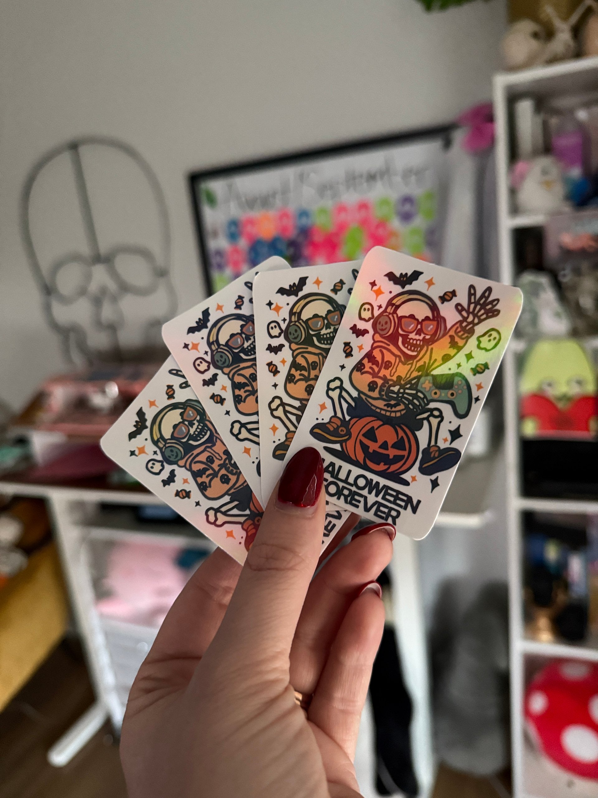 Halloween Forever Sticker (3") product image (1)