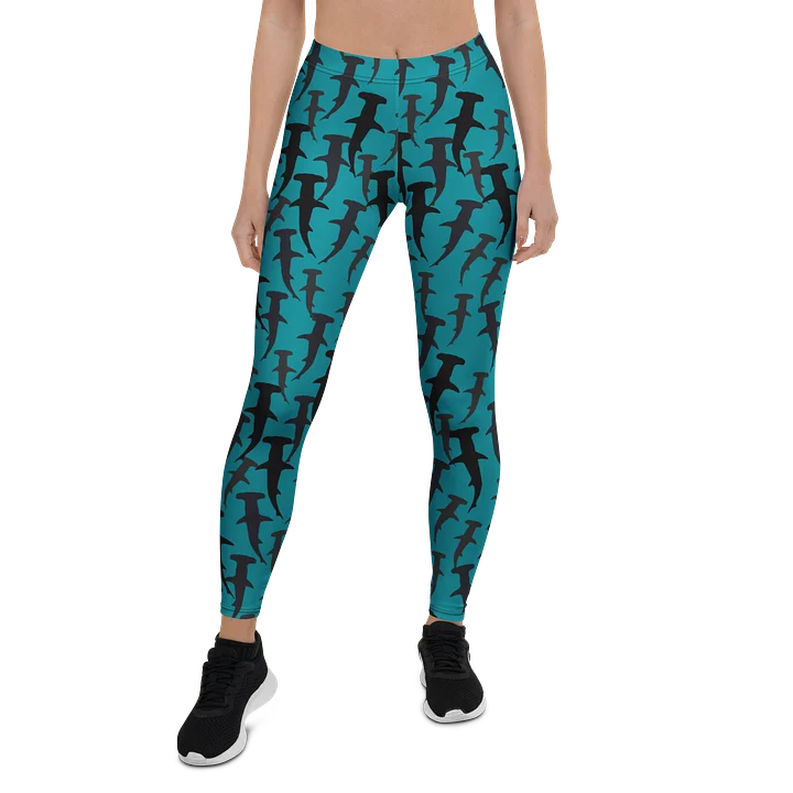 Schooling Hammerhead Sharks - Leggings - Mid Ocean product image (1)