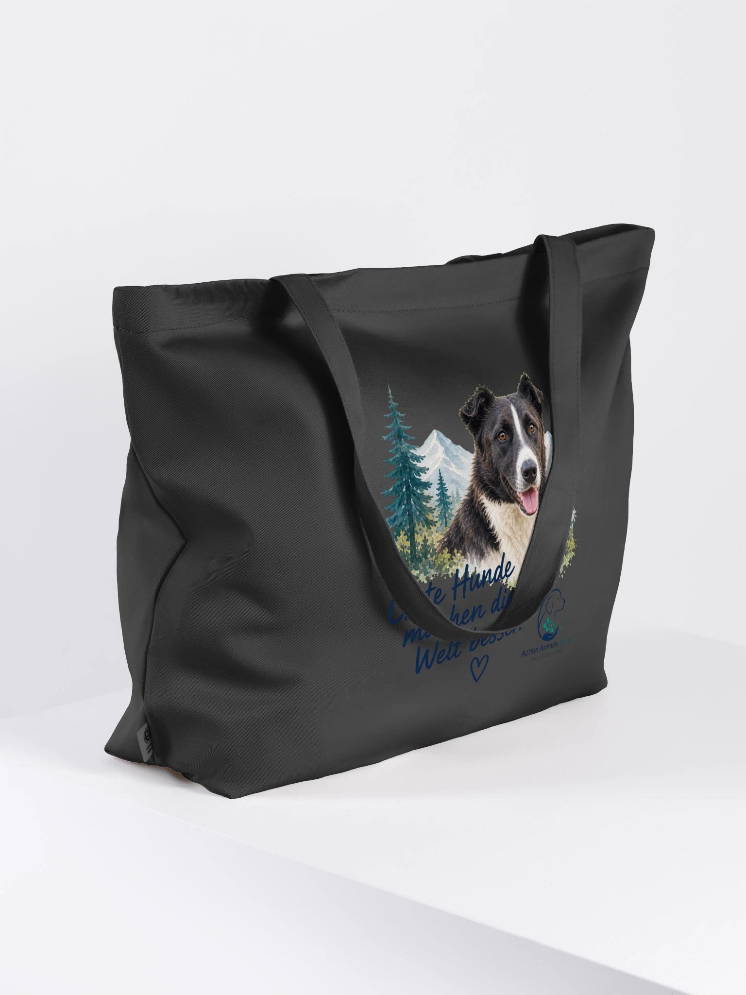 Lucky – Gute Hunde machen die Welt besser Organic Tote product image (5)