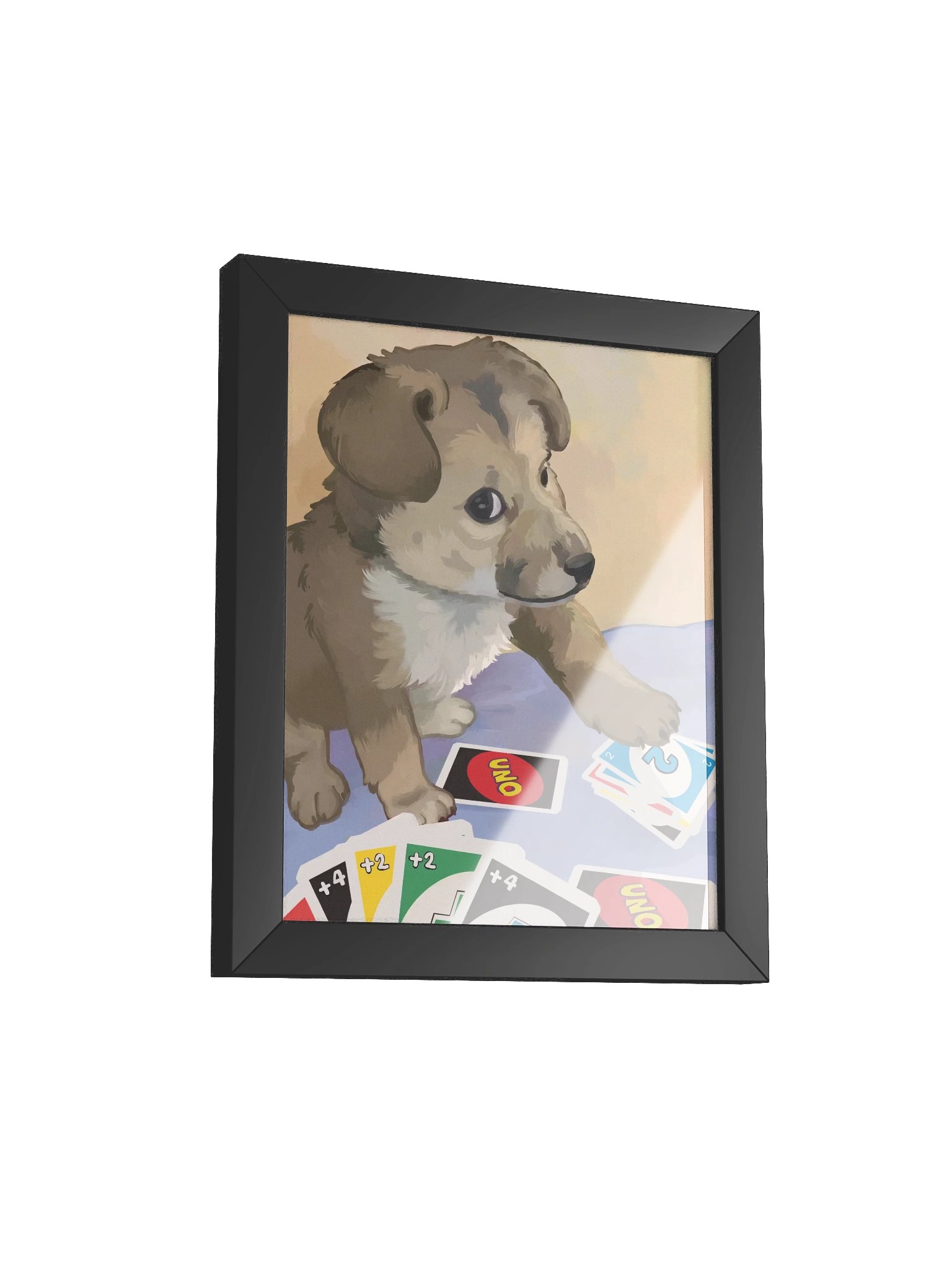 Card game framed poster product image (2)