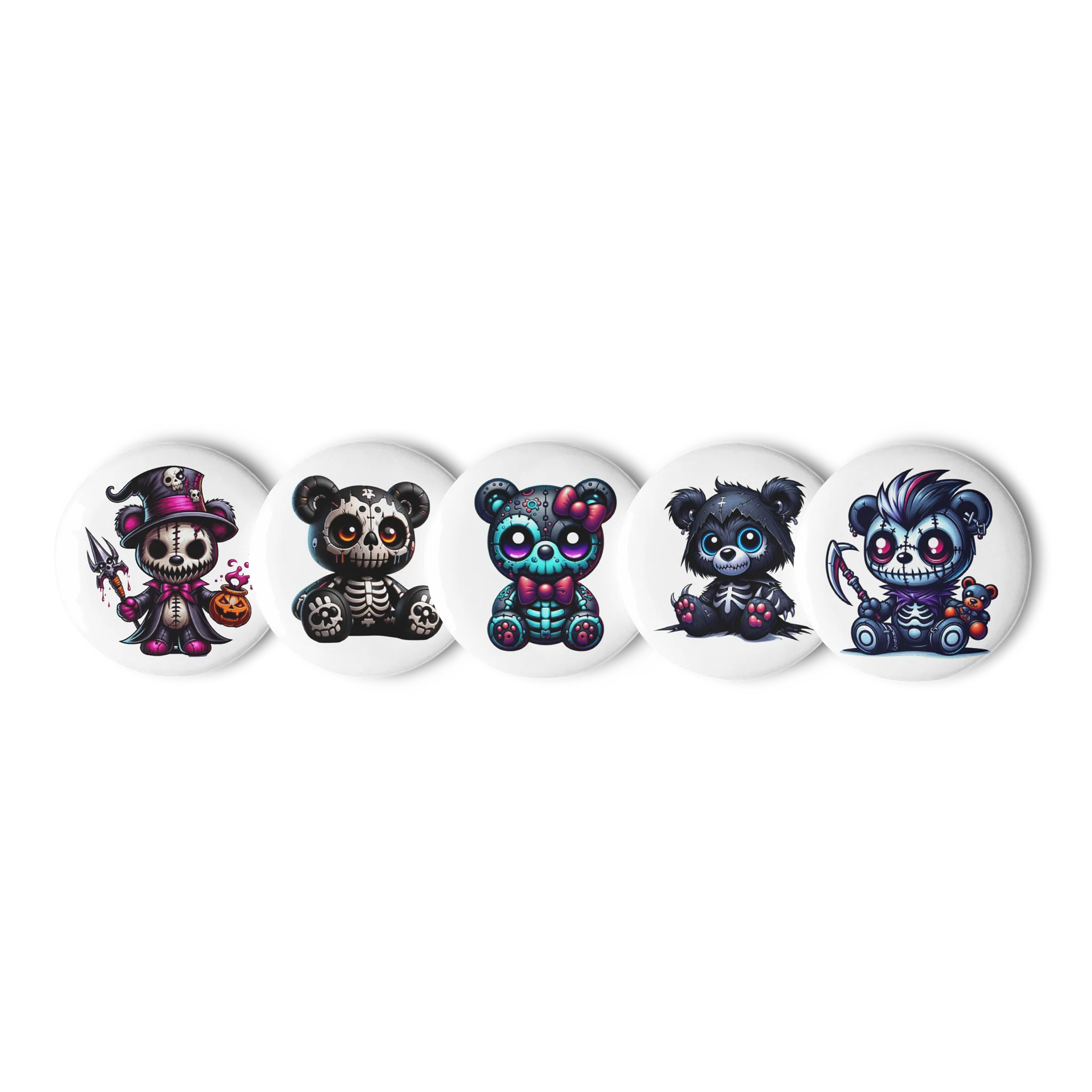 Bear-y Spooky Pins product image (1)