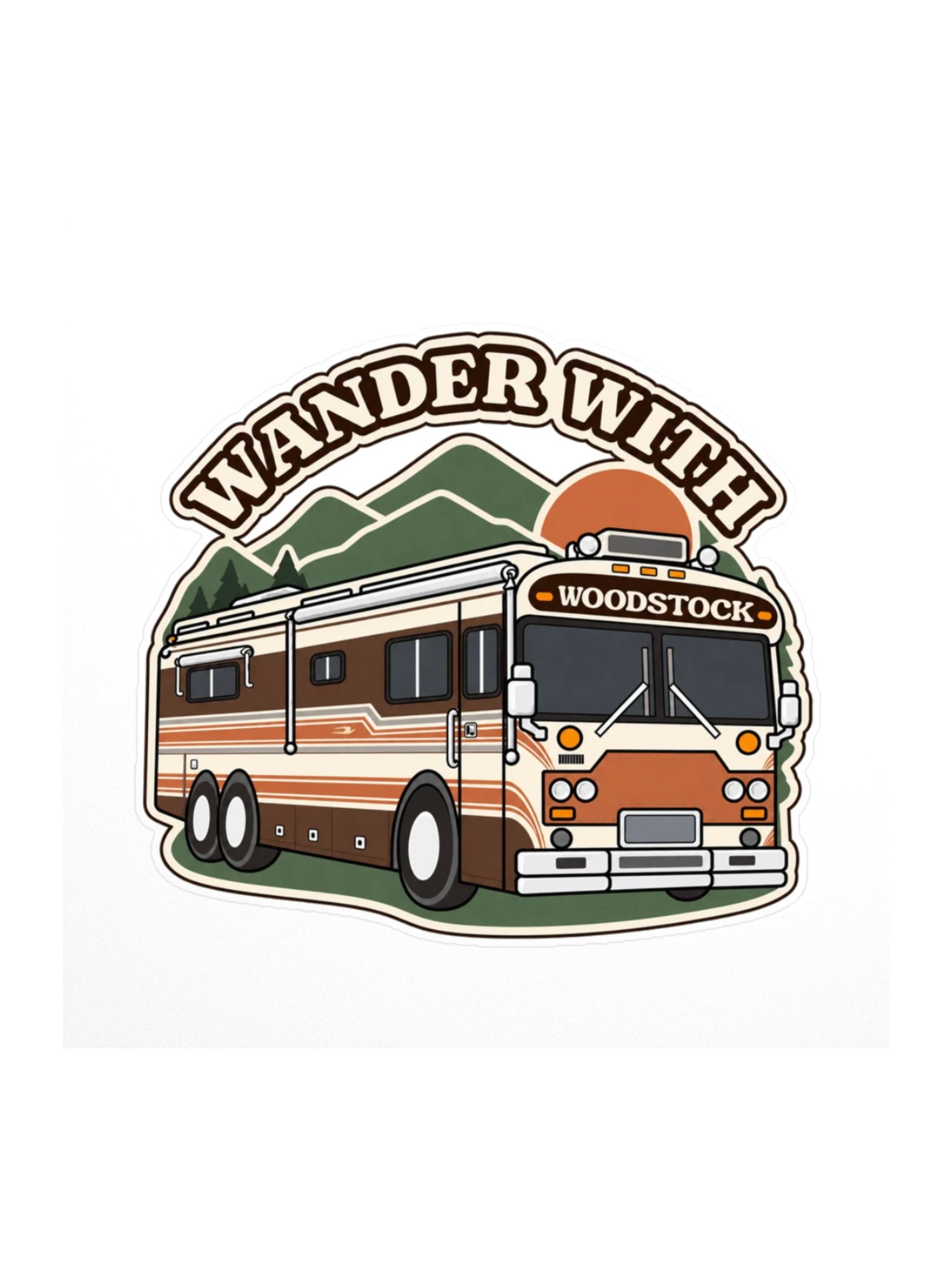 Woodstock Paper Cut Sticker product image (1)