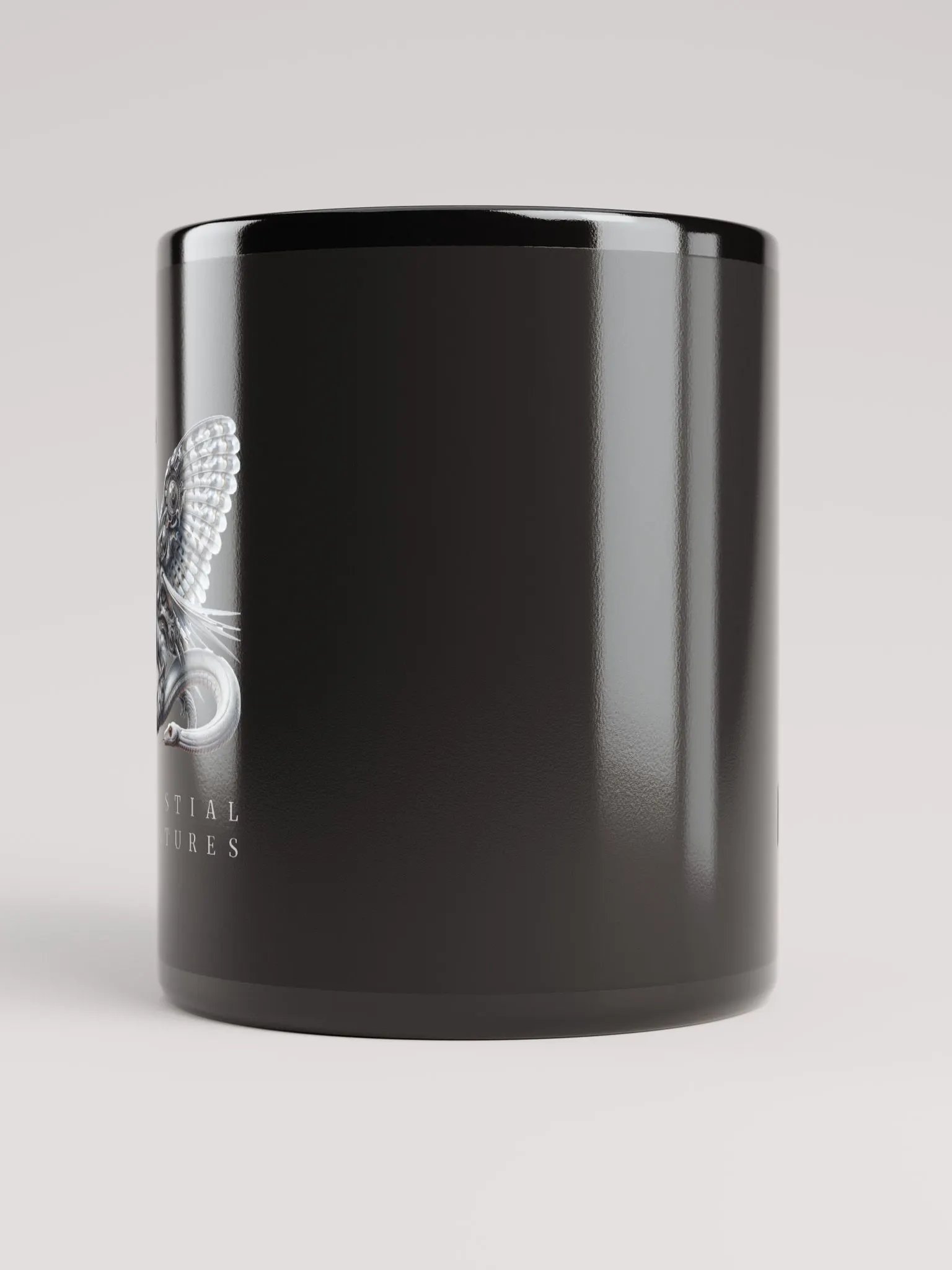 Celestial Creatures | Black Glossy Mug product image (6)