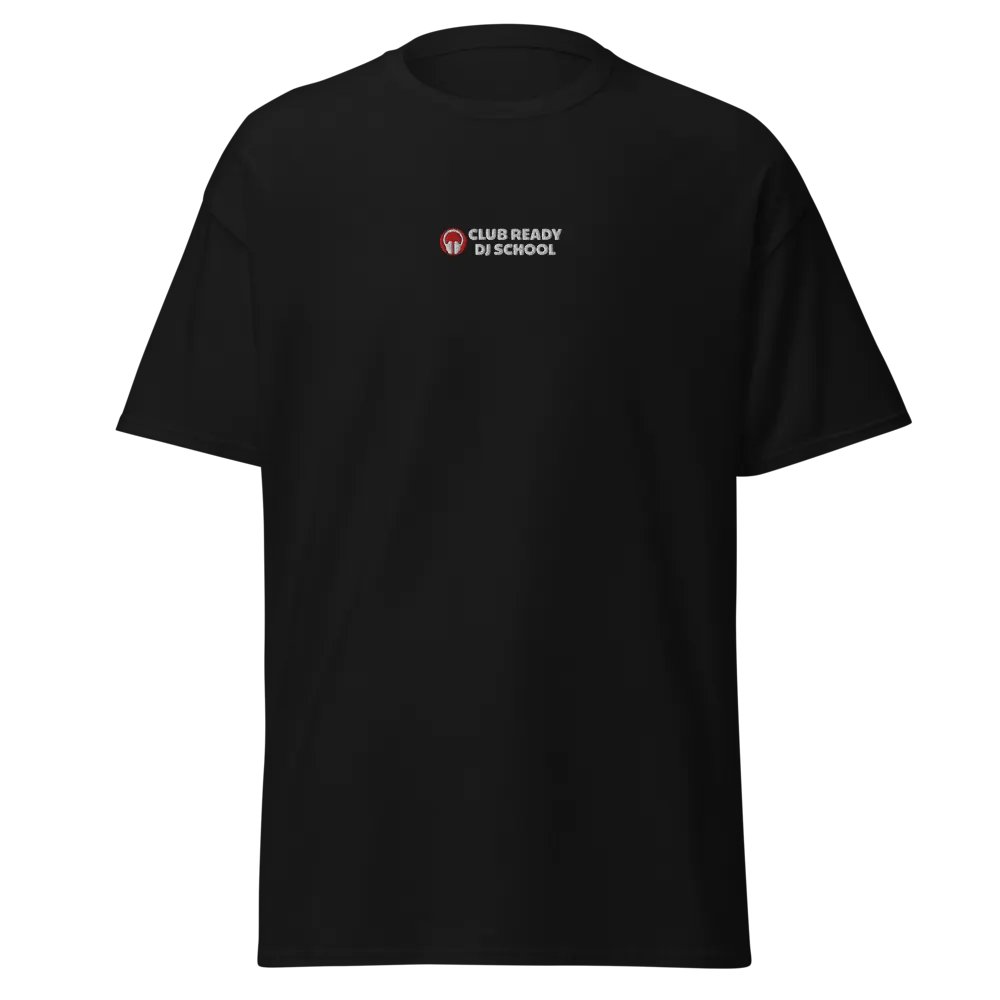 Front & Centre Club Ready DJ School Embroidered Print Gildan Heavyweight T-Shirt product image (18)