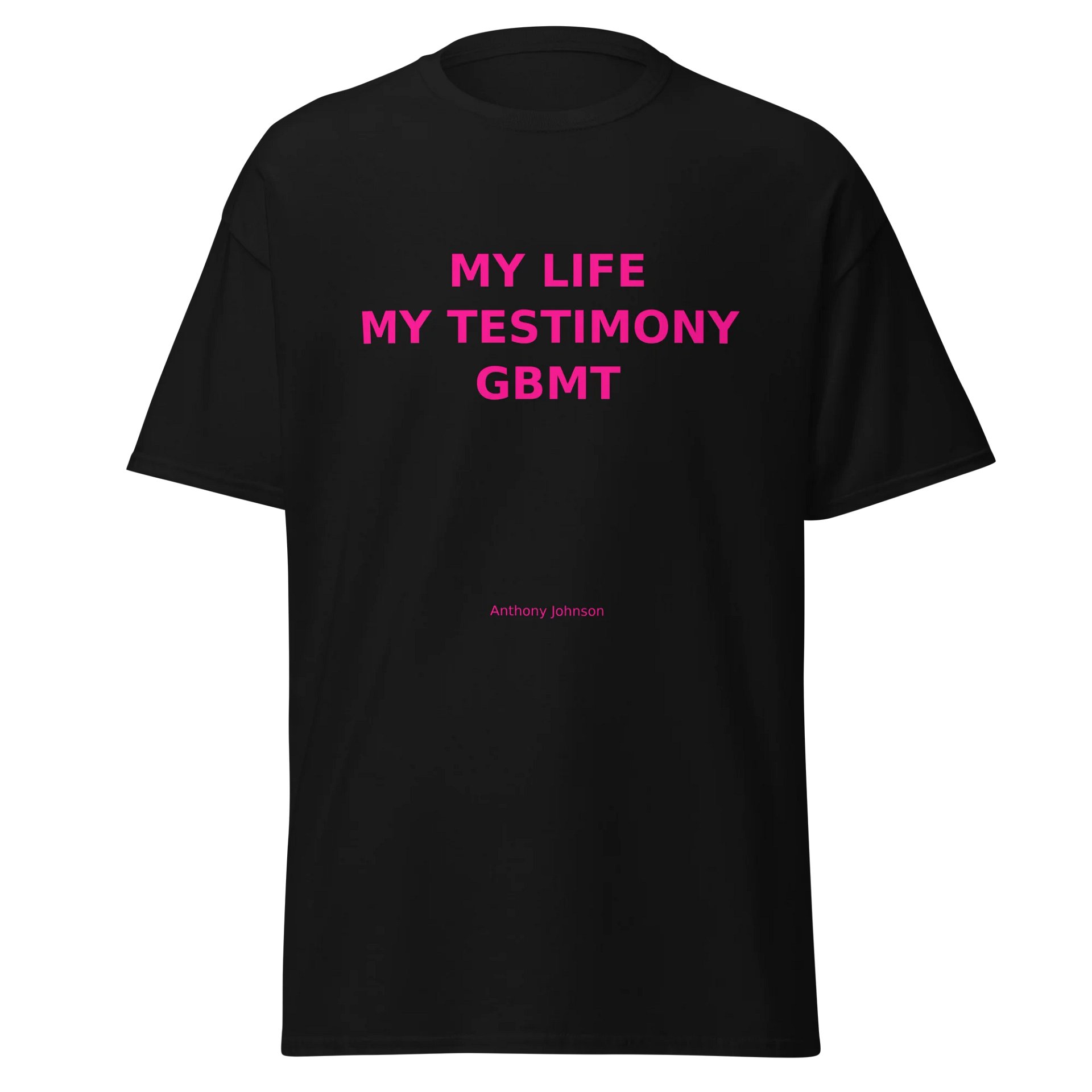 My Life, My Testimony Tee-GBMT EDITION product image (2)