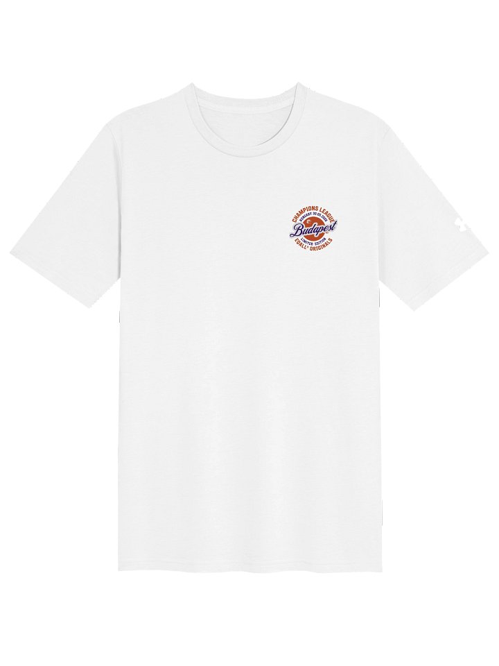 EQALL® ft. Under Armour® Unisex Athletic Tee_Champions League_Orange Blue product image (1)