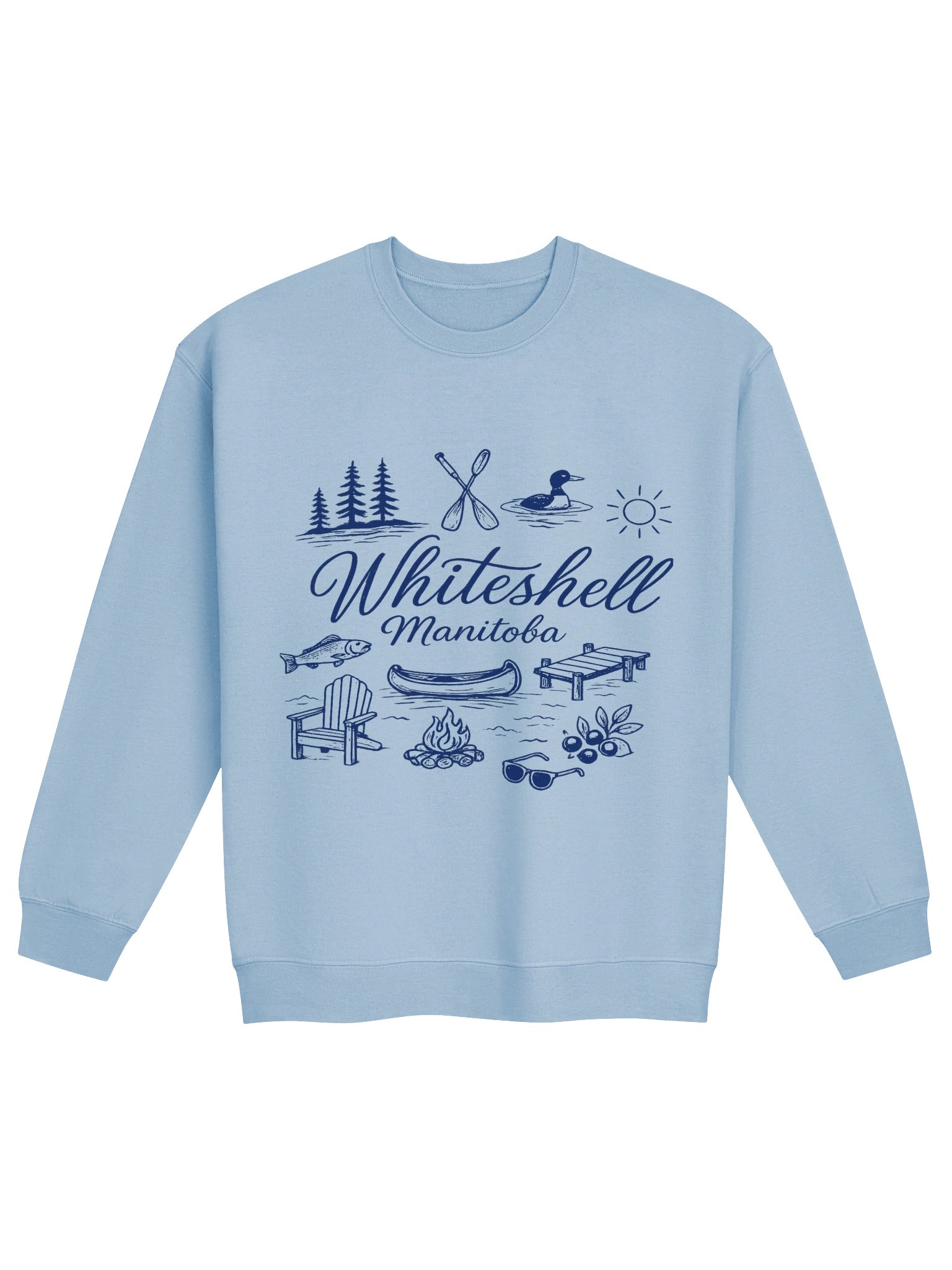 Whiteshell Manitoba Outdoor Logo Crewneck product image (2)