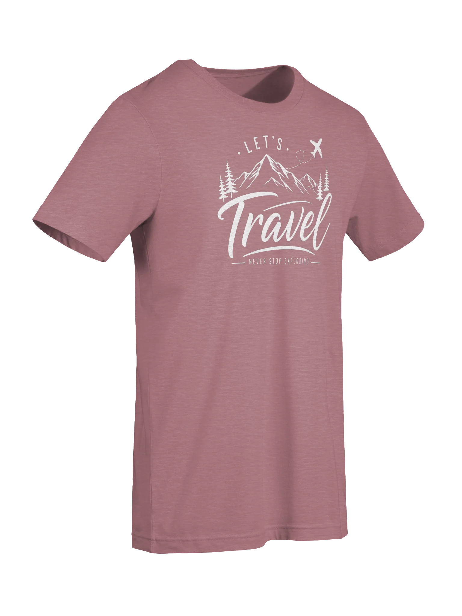 Let’s Travel Never Stop Exploring Tee product image (7)