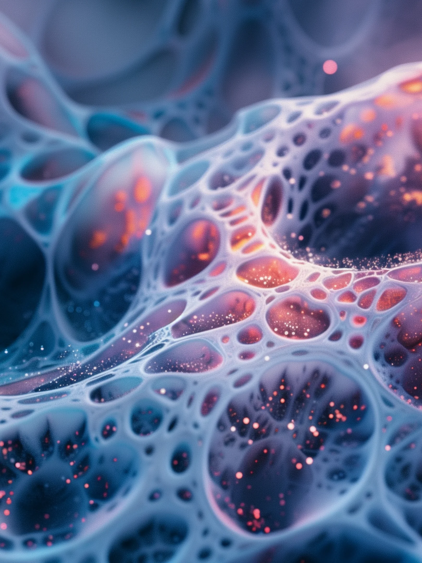 Calming and Relaxing Abstract Art Wallpaper Beautiful Aesthetic Visual ...