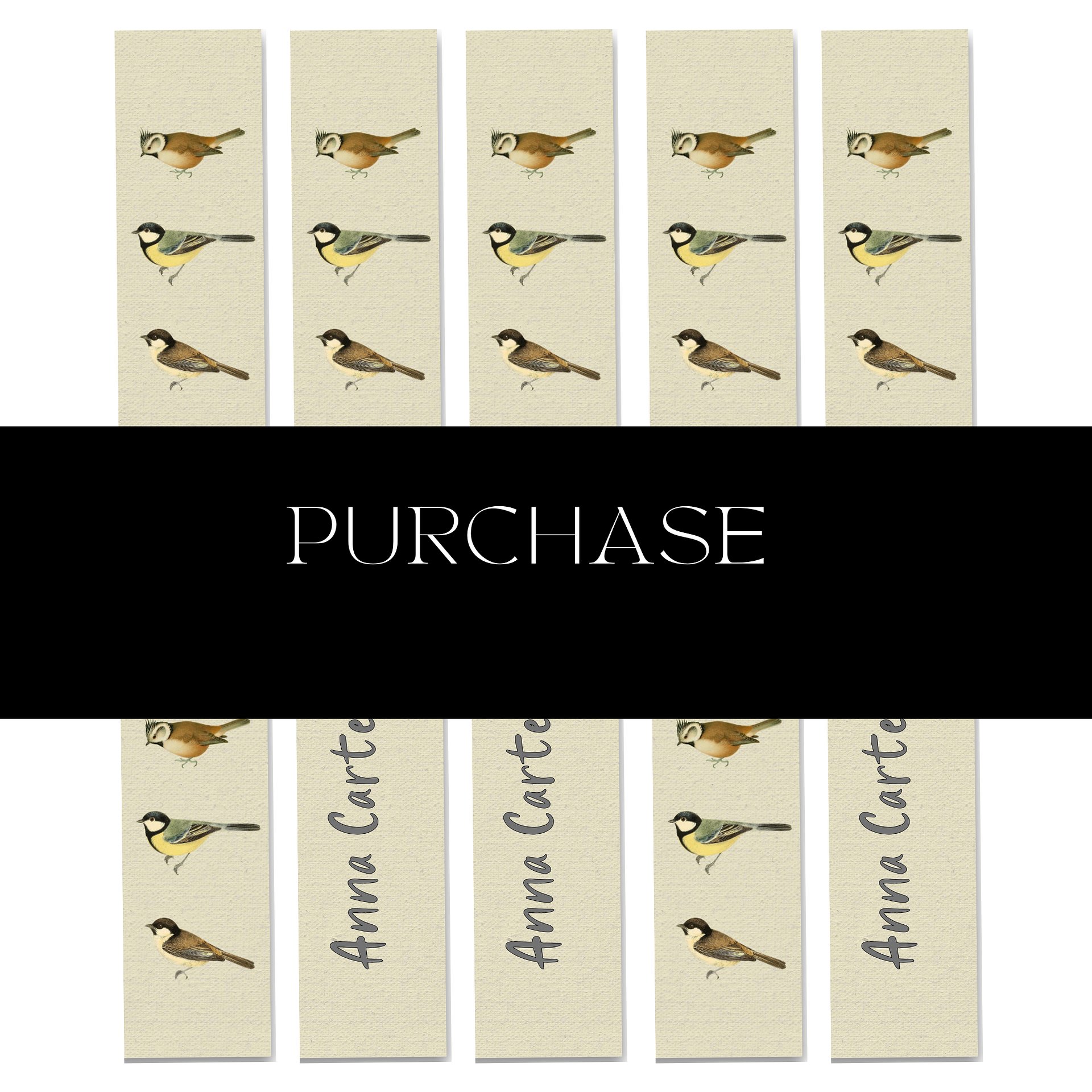 Tit Bird Bookmark product image (7)