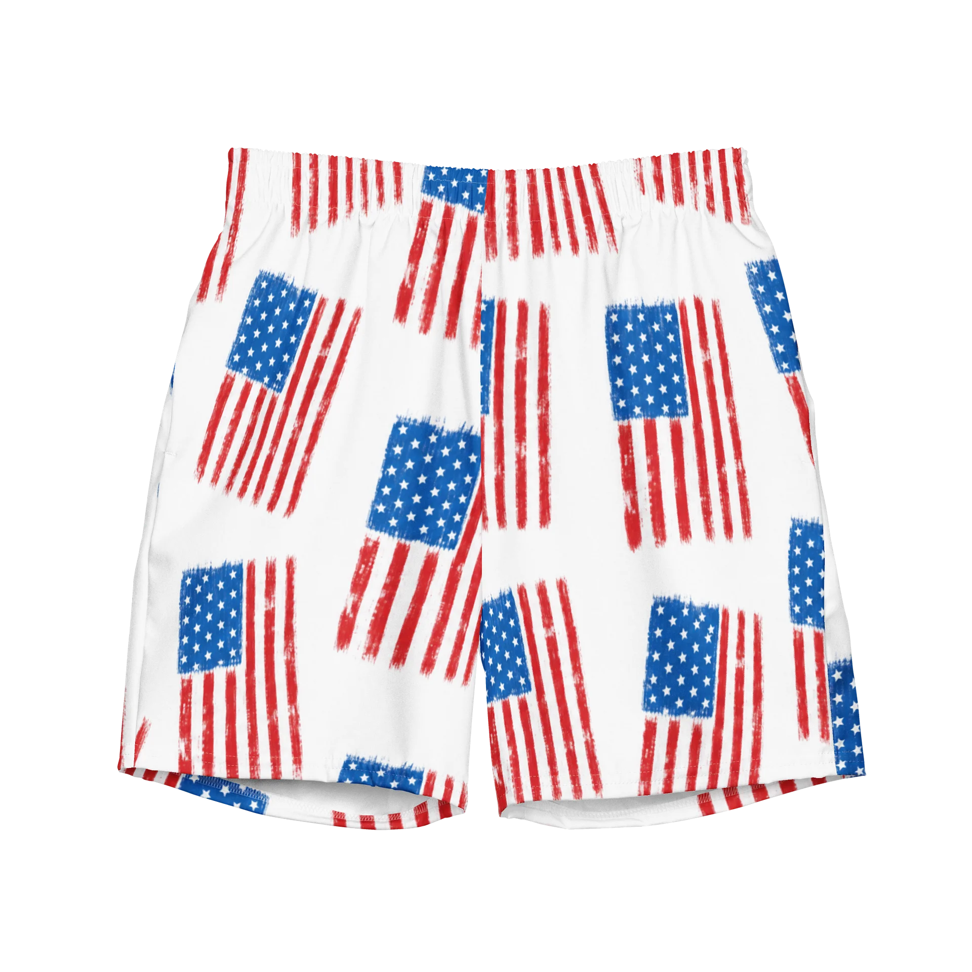 Distressed American Flag Shorts product image (1)
