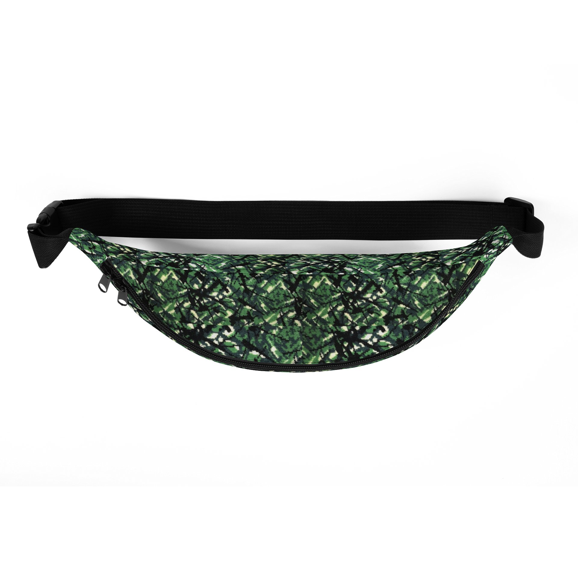 Waist Bag Green Plush Danish Style Pattern product image (5)