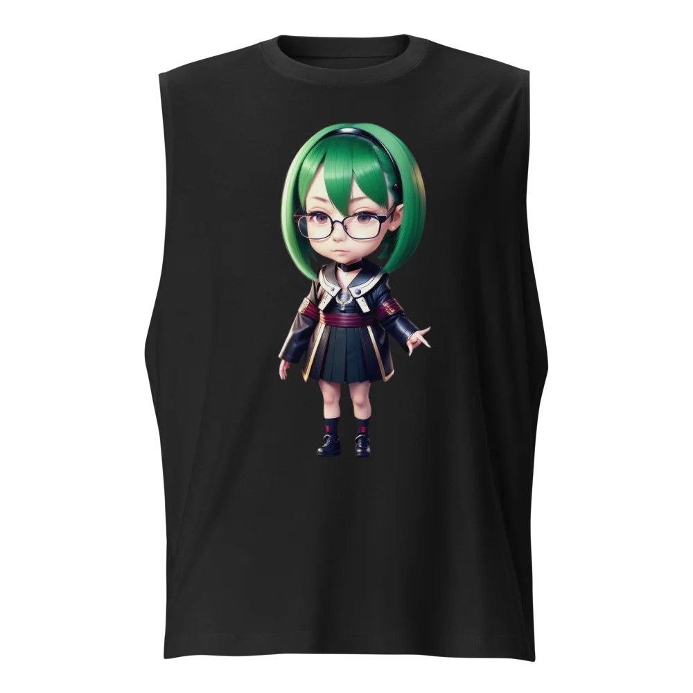 (GREEN CHIBI) K Muscle Shirt product image (1)