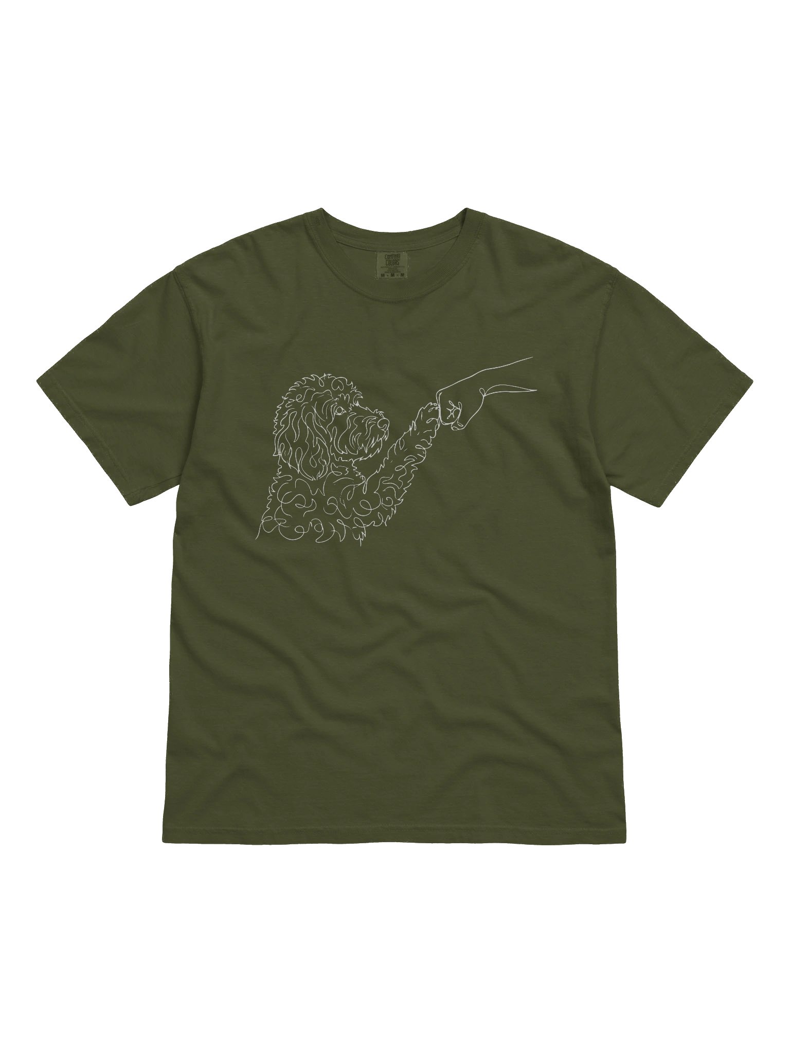 Dood Dap Comfort Colors Garment-Dyed Heavyweight T-Shirt product image (4)