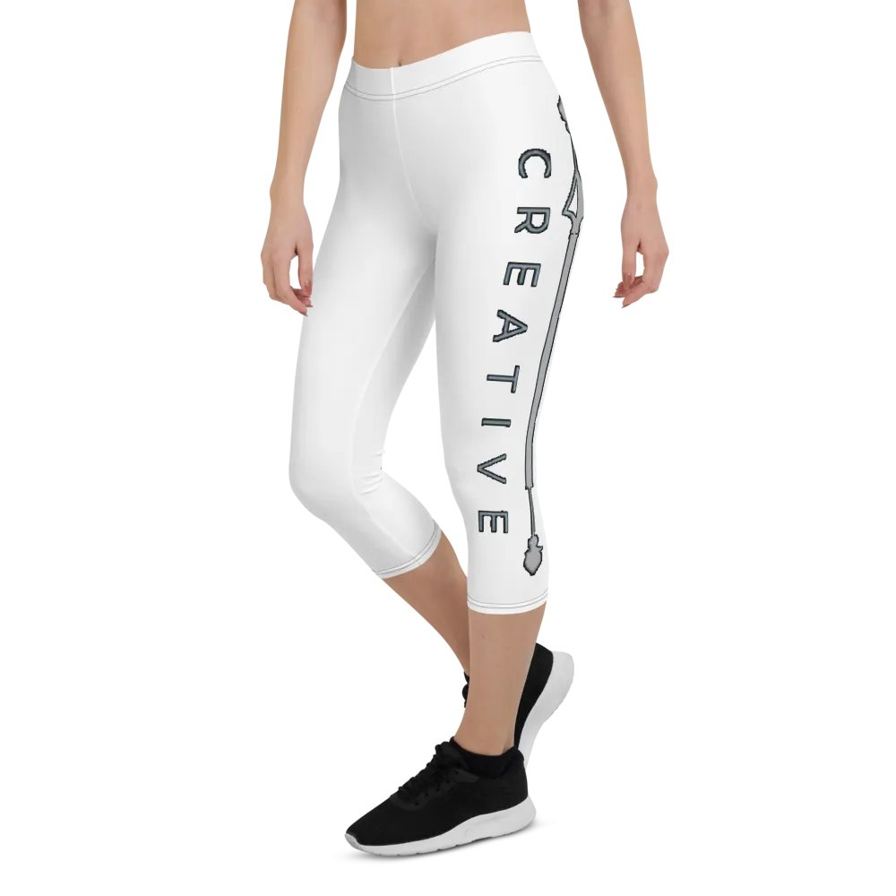 Elevate Your Style with Customizable Capri Leggings product image (6)